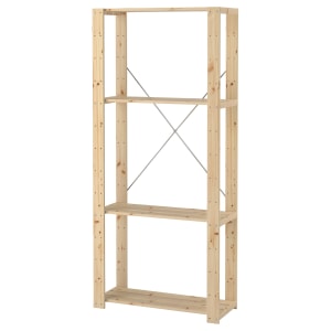 IKEA HEJNE 1-section 78x31x171cm Softwood