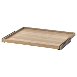 IKEA KOMPLEMENT Pull-out Tray 75x58CM White Stained Oak Effect