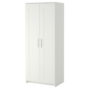 IKEA BRIMNES Wardrobe with 2 Doors 78x190cm, White