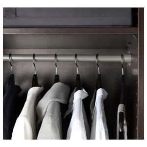 IKEA KOMPLEMENT Clothes Rail 100CM Dark Grey