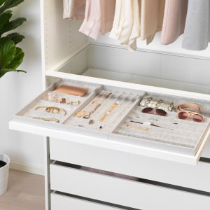 (Pax Part)IKEA KOMPLEMENT Pull-out tray, 100x58CM WHITE