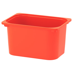 IKEA TROFAST Storage Box, 42 x 30 x 23 cm Orange