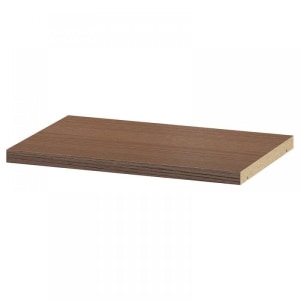 IKEA BILLY Extra shelf, brown ash veneer36x26 cm