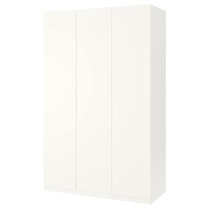 PAX Wardrobe, white 150x60x236 cm