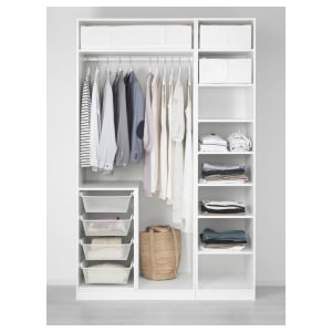 (Pax Part)IKEA PAX Wardrobe, white 150x60x236 cm