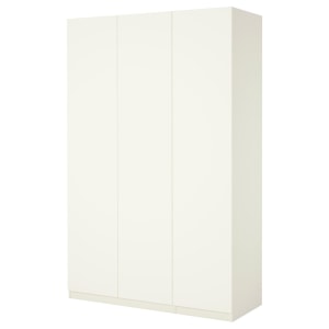 (Pax Part)IKEA PAX Wardrobe, White, Forsand White 150x60x236 cm