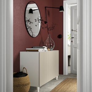 IKEA KABBARP Leg, White, 10 cm