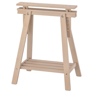 IKEA MITTBACK Trestle 58x70/93cm, Birch