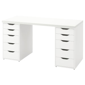 IKEA LAGKAPTEN/ALEX Desk 140x60cm, White