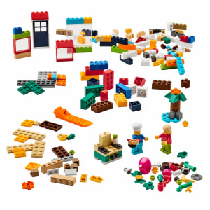 IKEA BYGGLEK 201-piece LEGO brick set mixed colours