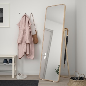 IKEA IKORNNES Standing Mirror 52x167CM ASH