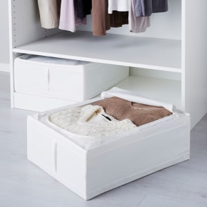 IKEA SKUBB Storage Case 44x55x19cm White