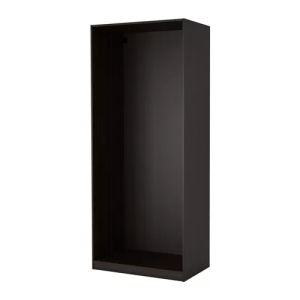 (Pax Part)IKEA PAX Wardrobe Frame 100x58x236CM Black-Brown