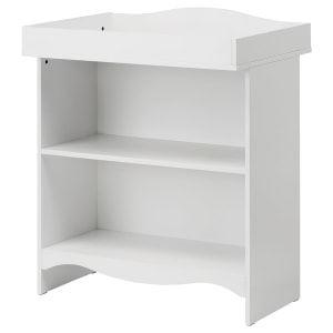 (Part) IKEA SMAGORA Changing table/bookshelf White