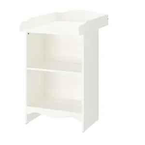 (Part) IKEA SMAGORA Changing table/bookshelf White