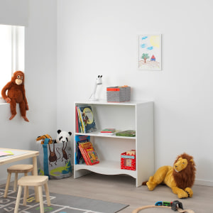 (Part) IKEA SMAGORA Changing table/bookshelf White