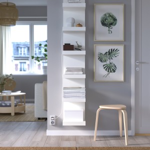 IKEA LACK Wall Shelf Unit 30x190cm White
