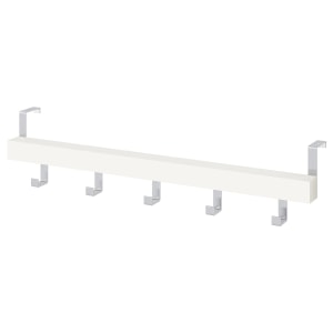 IKEA TJUSIG Hanger for door wall 60cm WHITE