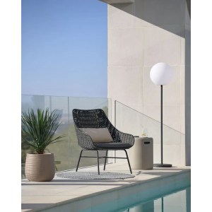 Kave Home Dinesh Outdoor Floor Lamp, White