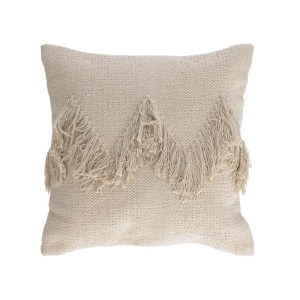 Kave Home Paulin cushion cover, 45 x 45 cm, Beige