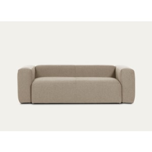 Kave Home Blok 3-Seat Sofa, Beige