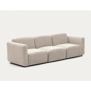 Kave Home Neom 3-Seat Modular Sofa, Beige