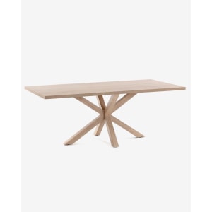 Kave Home ARGO Dining Table, Natural, 1.8m