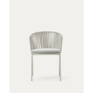 Kave Home Saconca Dining Chair, White