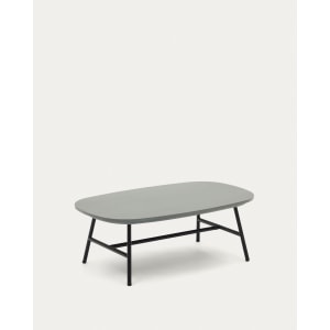 Kave Home Bramant Outdoor Coffee Table, Black