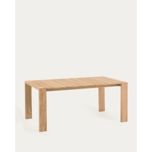 Kave Home Victoire Outdoor Solid Teak Wood Dining Table, 240cm