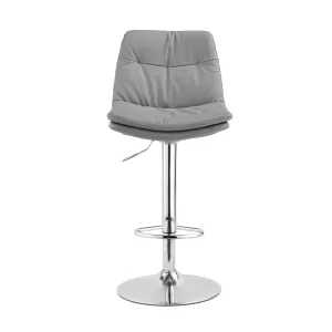 Linspire Peak Height Adjustable Bar Chair, Grey