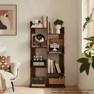 Linspire Matrix Solid Wood Bookshelf, 0.6m