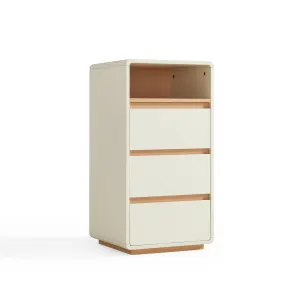 Linspire Evoke Chest of 3 Drawers with Open Storage, 0.4m