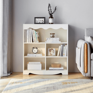 Linspire Renley Bookshelf, Small, White