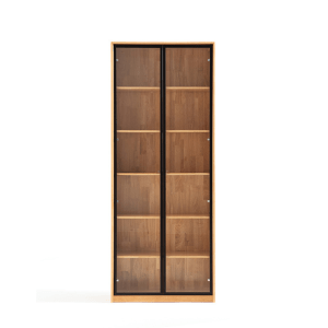 Linspire Ventus Bookshelf with Glass Door, Large