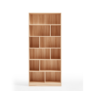 Linspire Noble Bookcase, 80x29x179cm, Natural