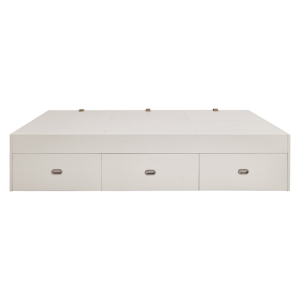 Linspire Royale Bed Base with Storage Drawers, 150x190cm, White