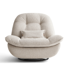 Linspire Oasis Recliner Chair, Oversize, Ivory