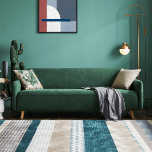 Linspire Zenith 3.5 Seater Sofa, Emerald Green