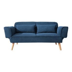 Linspire Fusion 2 Seater Sofa Bed, Blue