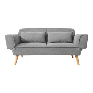 Linspire Fusion 2 Seater Sofa Bed, Grey