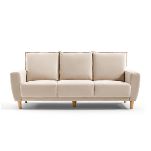 Linspire Essence 3-Seater Sofa, Beige