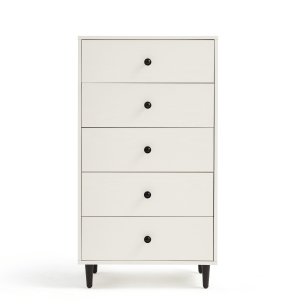 Linspire Fresko Chest of 5 Drawers, White