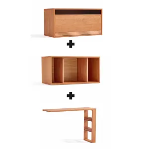 Linspire Verve Set of 3 Modular Desk