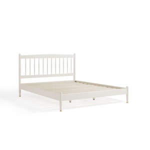 Linspire Ventus Solid Wood Small Queen Bed Frame