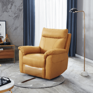 Linspire Riddle Recliner Chair, Sunrise Orange