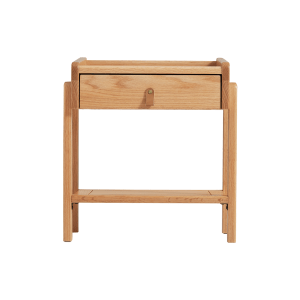 Linspire Flow Solid Wood Bedside Table