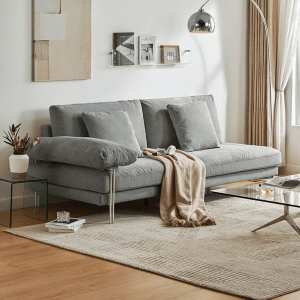 Linspire Echo 3-Seater Sofa, Grey