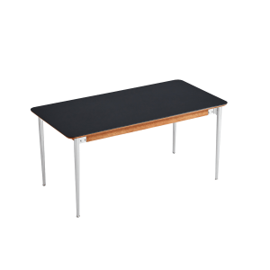 Linspire Zen Sintered Stone Table Top Dining Table, Black, 160x80x75cm