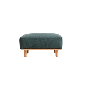 Linspire Verdant Solid Wood Ottoman